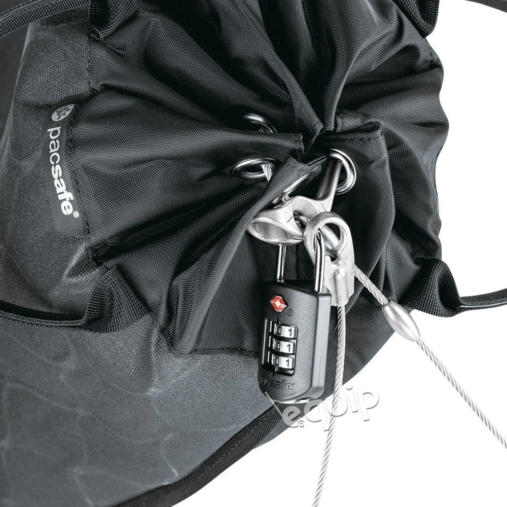 Pacsafe Travelsafe 5L GII Nešiojamas seifas juodas