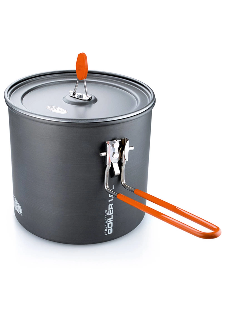 Sea To Summit JAV GSI Outdoors Halulite Boiler 1.8 L turistinis puodas | Kietai anoduotas aliuminis