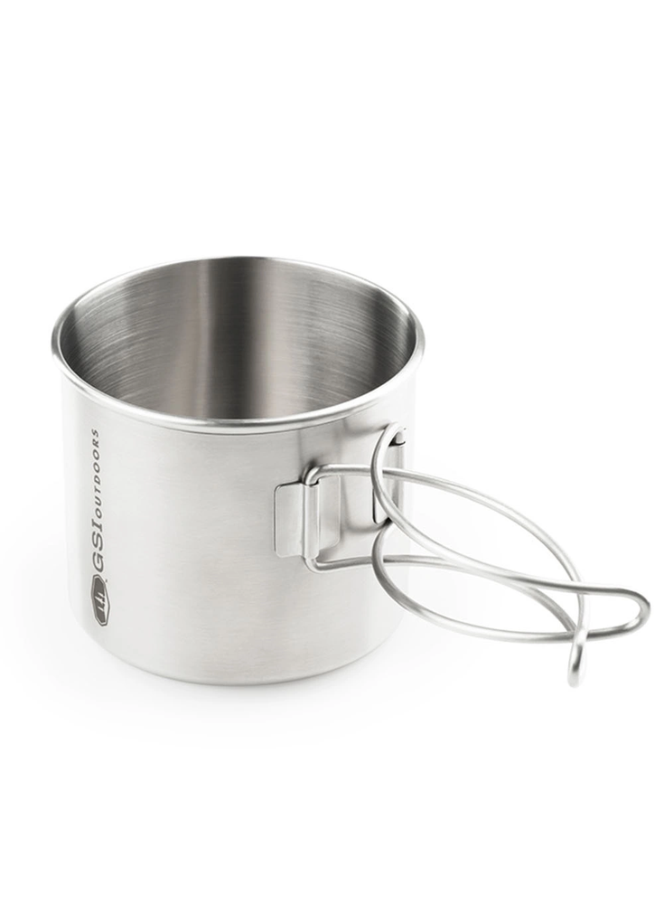Turistinis puodelis GSI Outdoors Stainless Bottle Cup/Pot 530ml