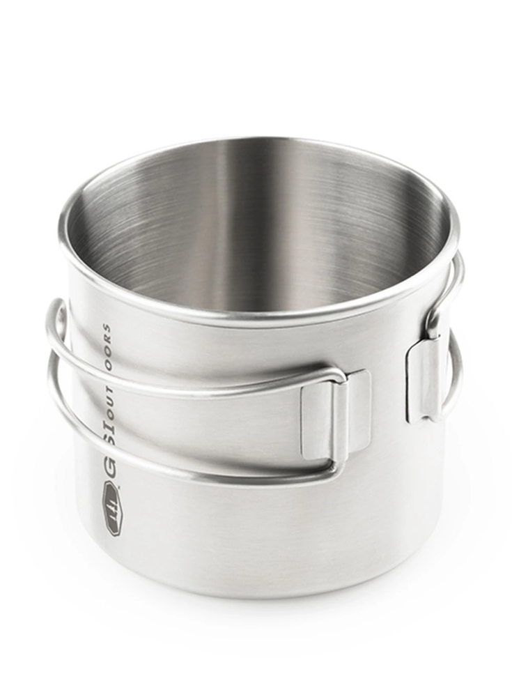 Turistinis puodelis GSI Outdoors Stainless Bottle Cup/Pot 530ml