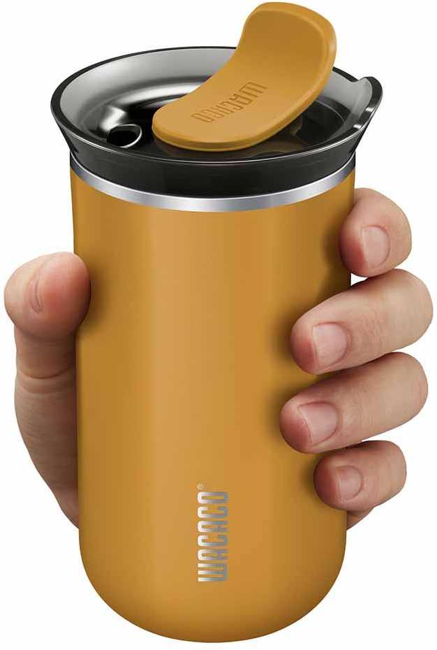 Wacaco Termo puodelis Wacaco OctaromaLungo (geltona) 300ml