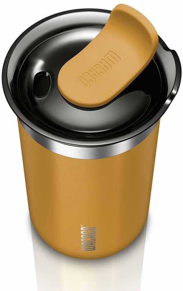 Wacaco Termo puodelis Wacaco OctaromaLungo (geltona) 300ml