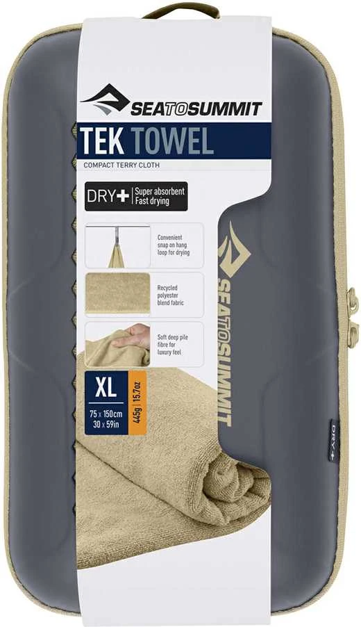 Sea To Summit TEK kelioninis rankšluostis XL Sand