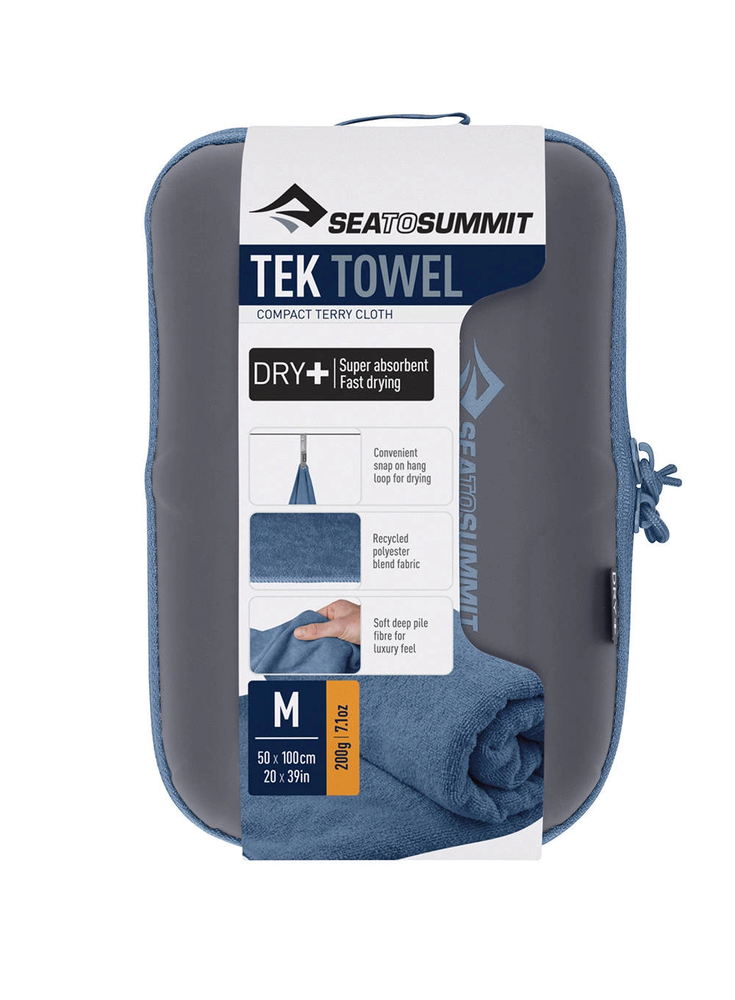 Sea to summit tek vidutinio mėnulio šviesoje greitai džiūstantis rankšluostis