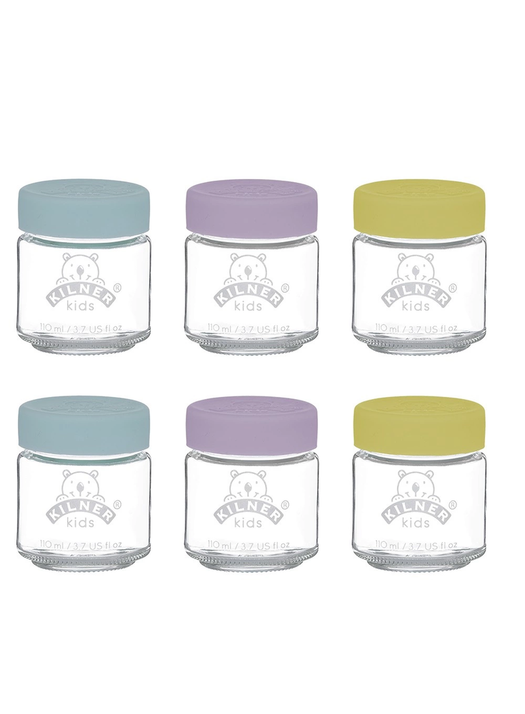 Kilner Rinkinys Rinkinys 6 słoików 110ml 0025.016
