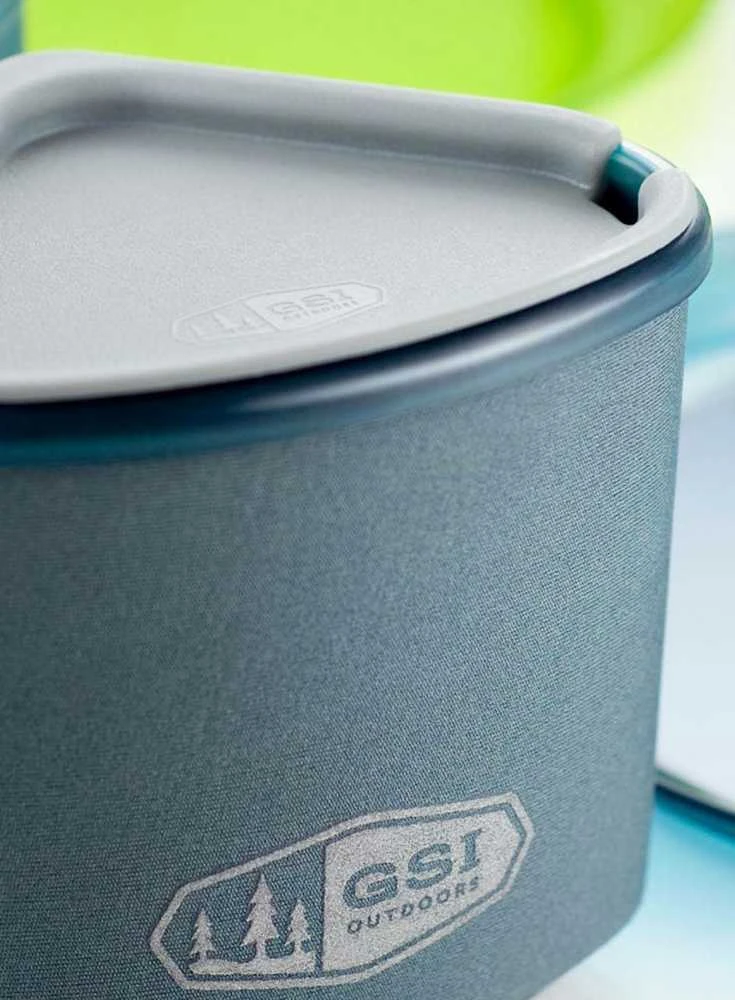 GSI Outdoors Naczynia Infinity 4 asmenų kompaktiški stalai (75420)