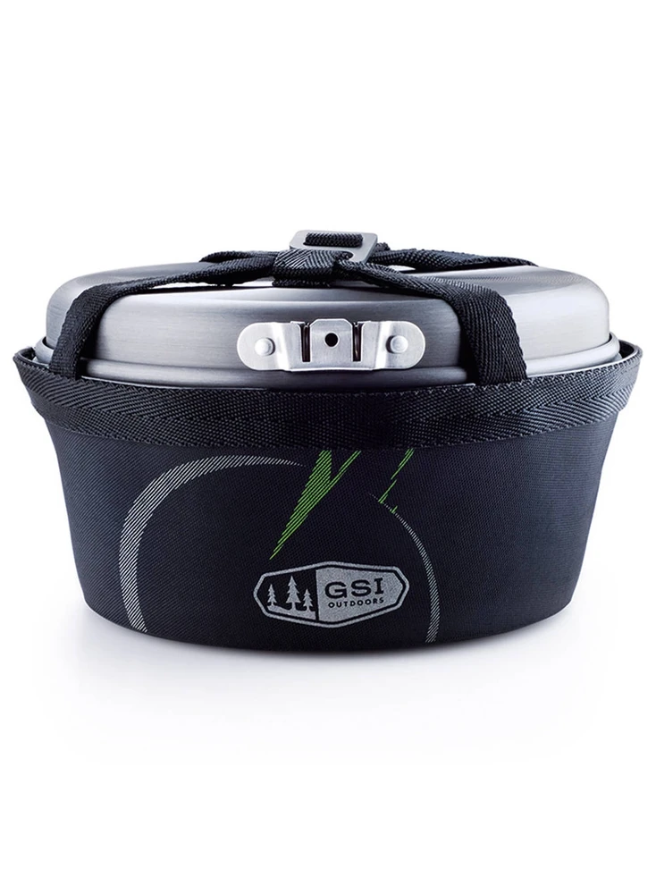 JAV GSI Pinnacle Backpacker puodų rinkinys