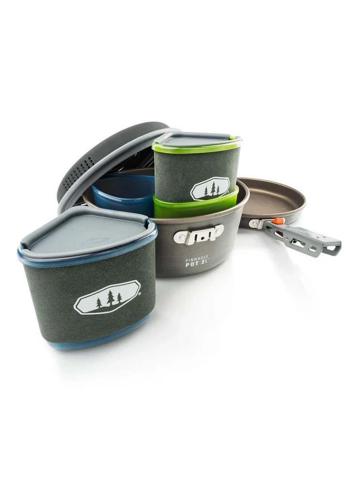 JAV GSI Pinnacle Backpacker puodų rinkinys