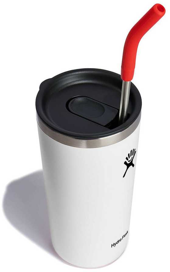 Šiaudelių rinkinys + šepetys Hydro Flask nerūdijančio plieno šiaudelių rinkinys - goji