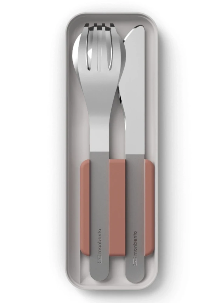 Monbento Slim Box Moka Rosa rožinė