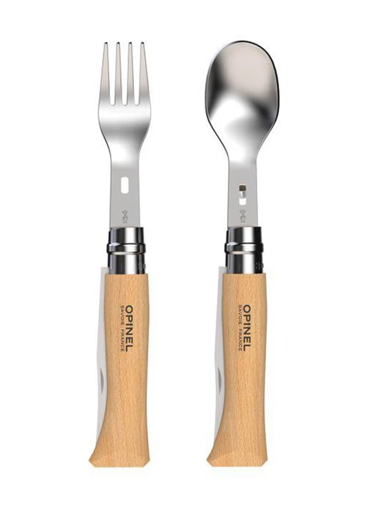 Pikniko rinkinys su šakute ir šaukštu nr. 8, Opinel