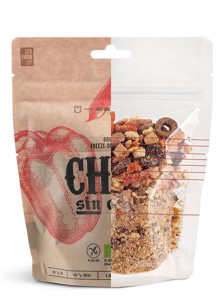 LYOFOOD Eco Chili Sin Carne su polenta 270g