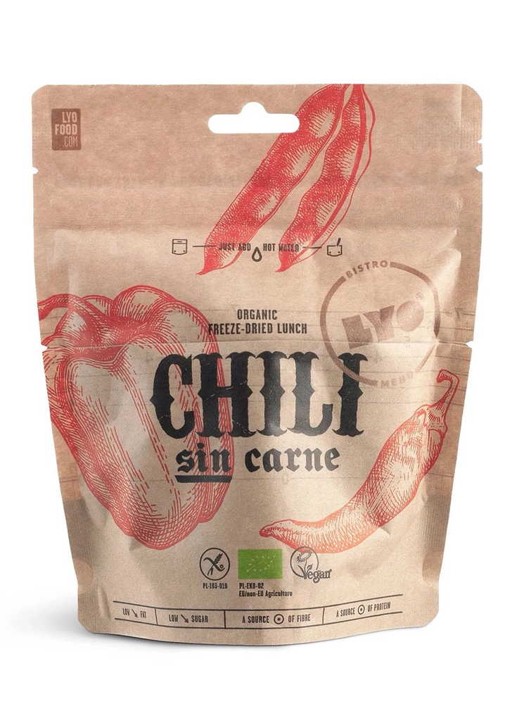 LYOFOOD Eco Chili Sin Carne su polenta 270g