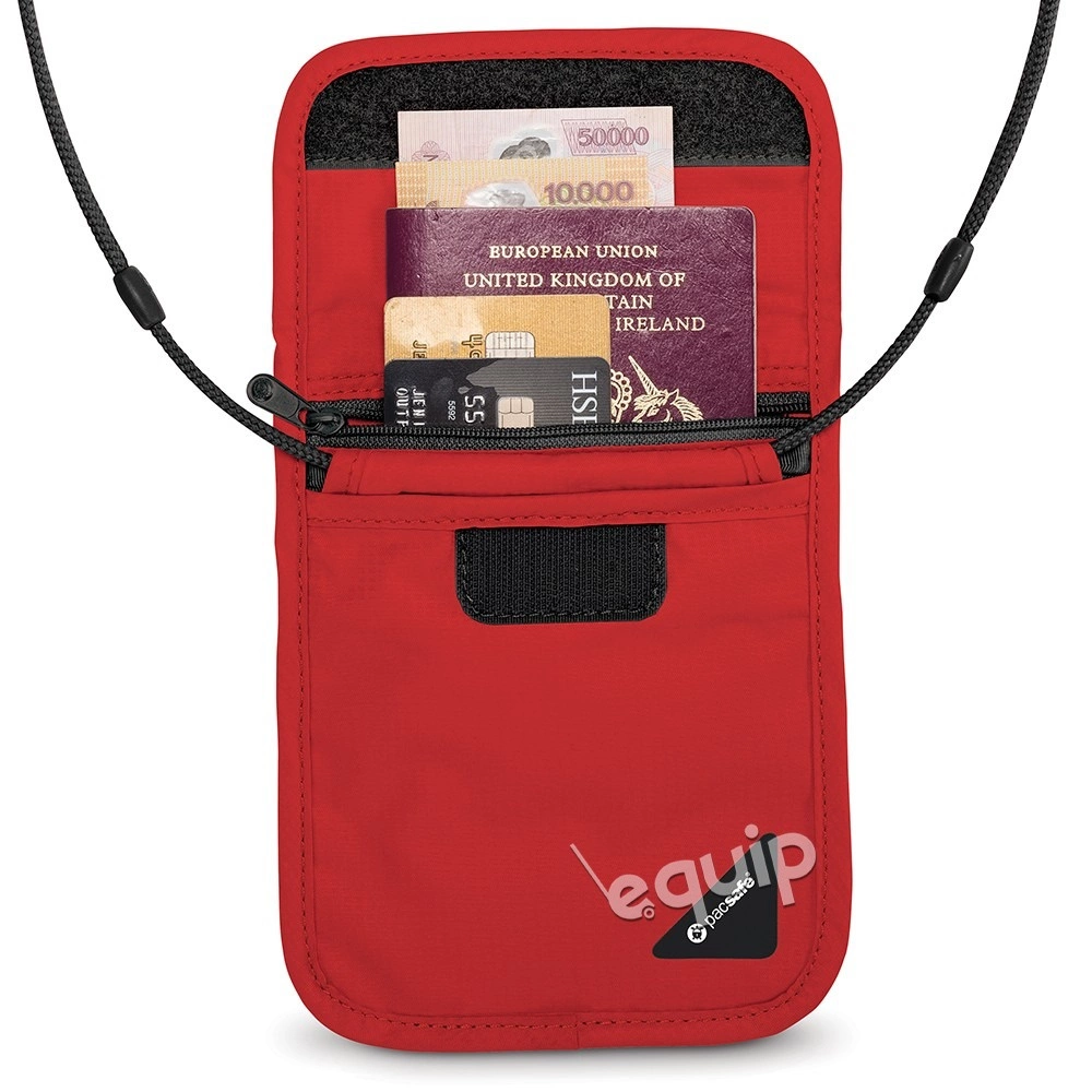 Pacsafe Coversafe X75 kaklo maišelis juodas