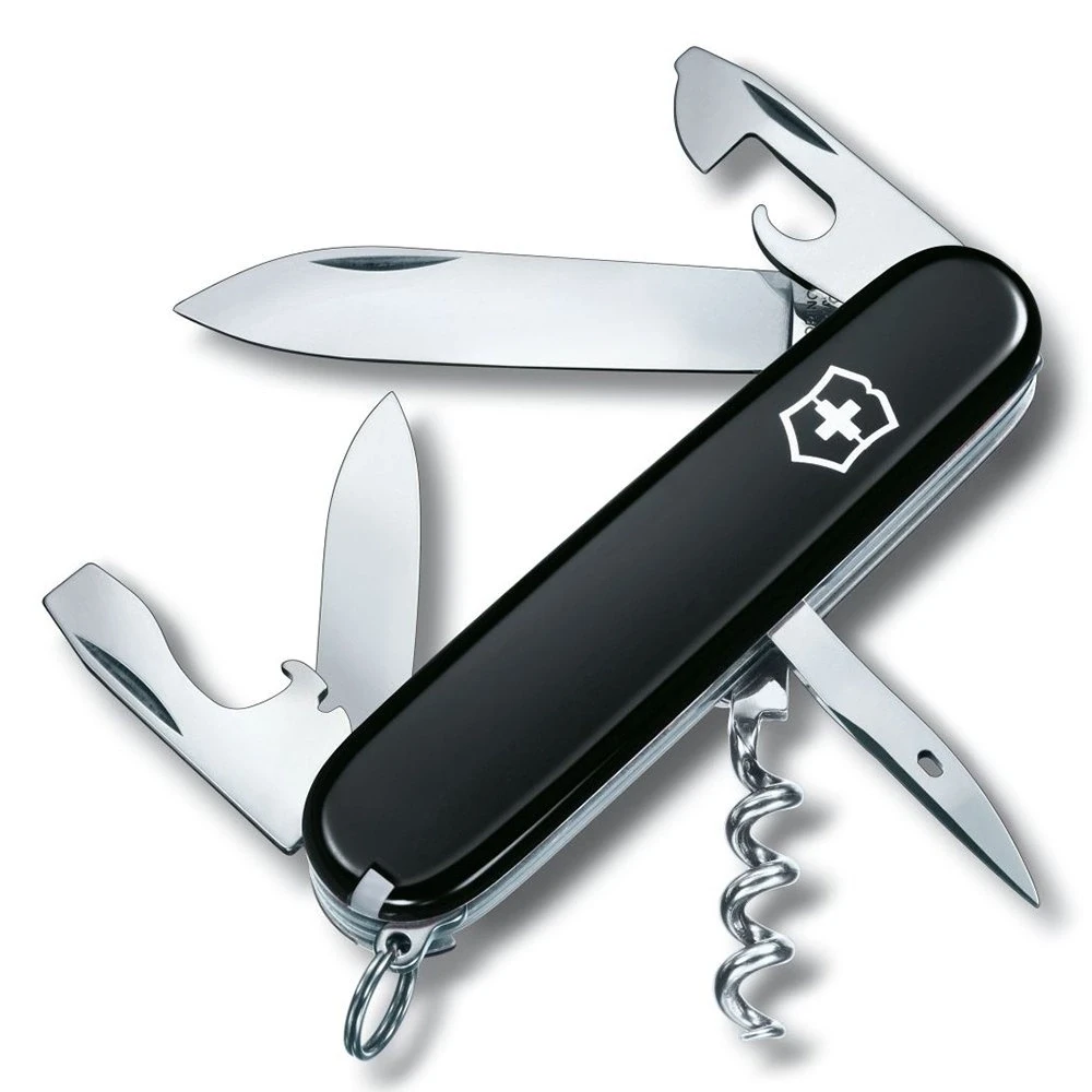Šveicarija Victorinox Spartan juodas peilis