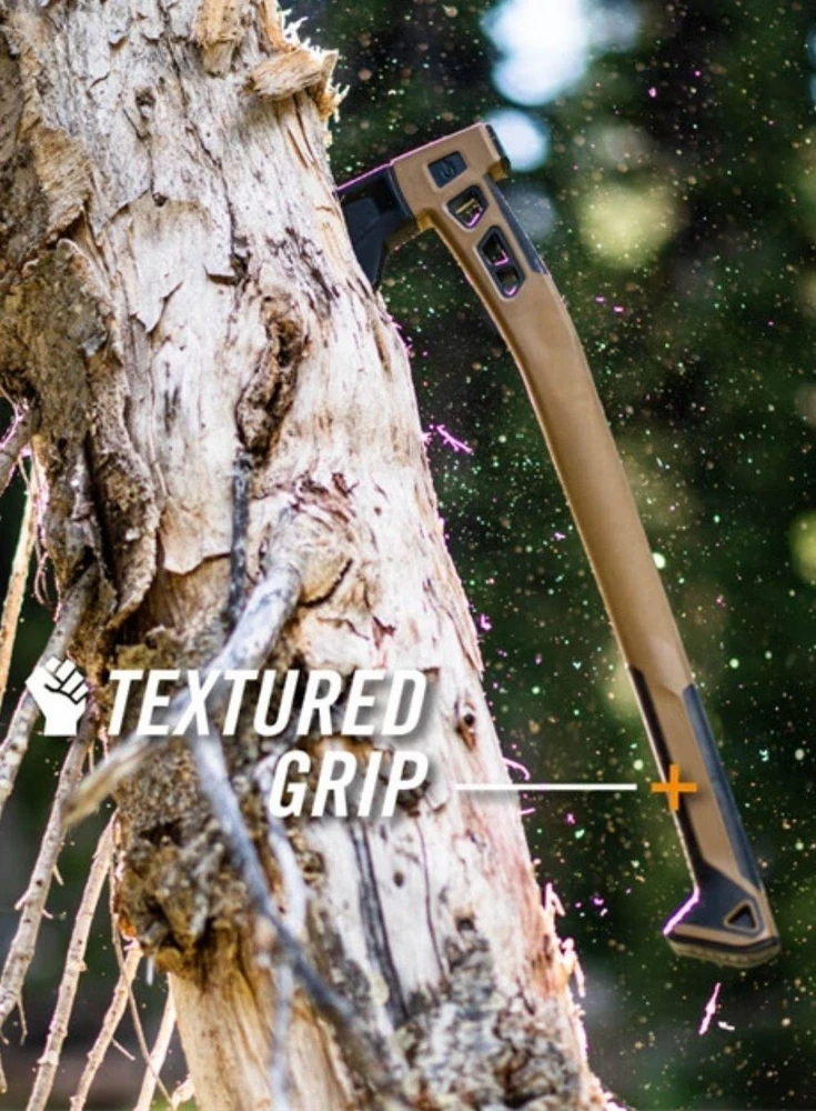 Gerber kirvis Bushcraft Axe - Coyote (didelis)