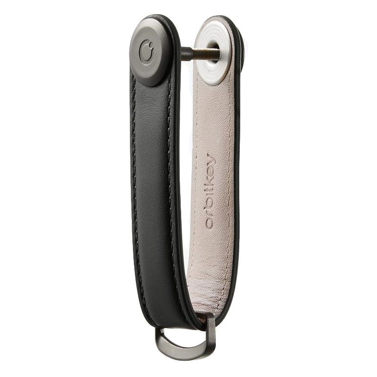 Orbitkey odinis raktų laikiklis, juodas