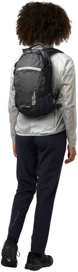 Jack Wolfskin Velocity 12 – lengvas 12l turistinis kuprinės, pilkos