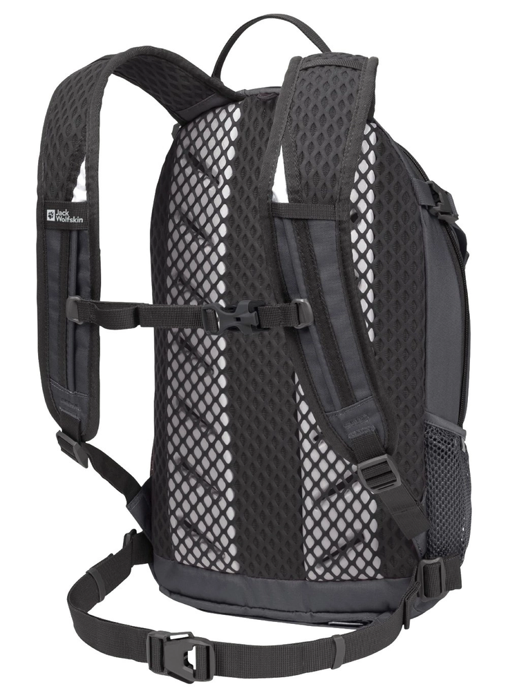 Jack Wolfskin Velocity 12 – lengvas 12l turistinis kuprinės, pilkos