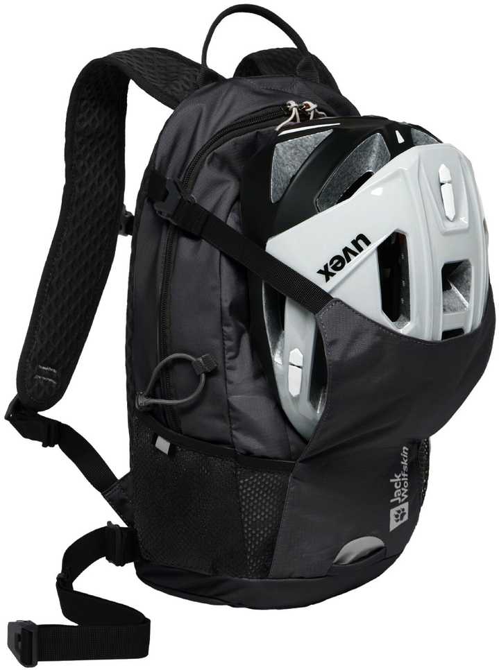 Jack Wolfskin Velocity 12 – lengvas 12l turistinis kuprinės, pilkos