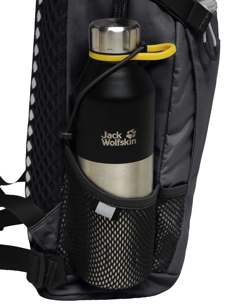 Jack Wolfskin Velocity 12 – lengvas 12l turistinis kuprinės, pilkos