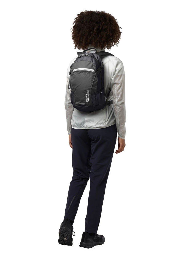 Jack Wolfskin Velocity 12 – lengvas 12l turistinis kuprinės, pilkos