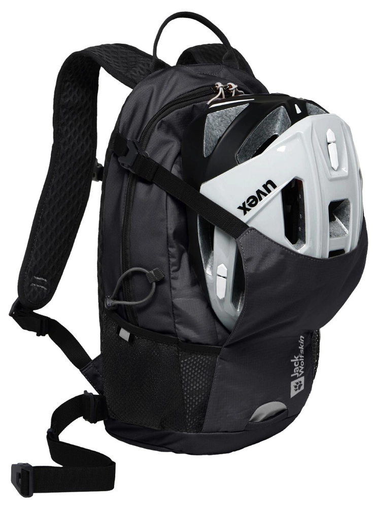Jack Wolfskin Velocity 12 – lengvas 12l turistinis kuprinės, pilkos