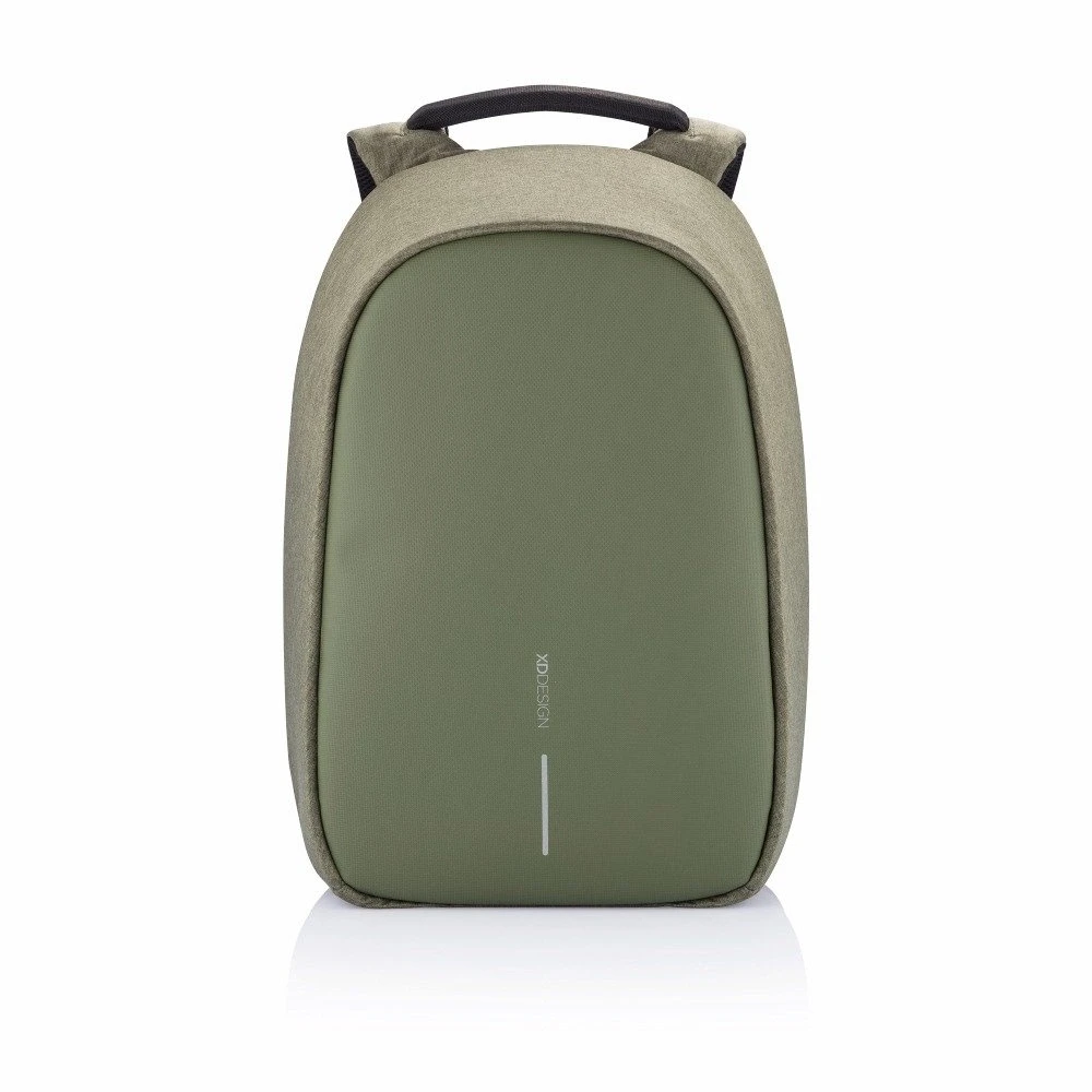 Kuprinė su apsauga nuo vagių XD Design Bobby Hero Regular, Žalios spalvos