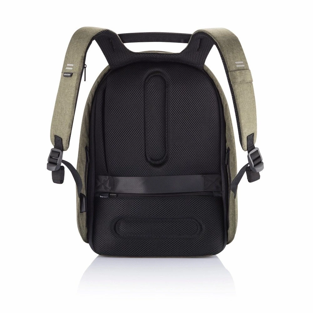 Kuprinė su apsauga nuo vagių XD Design Bobby Hero Regular, Žalios spalvos