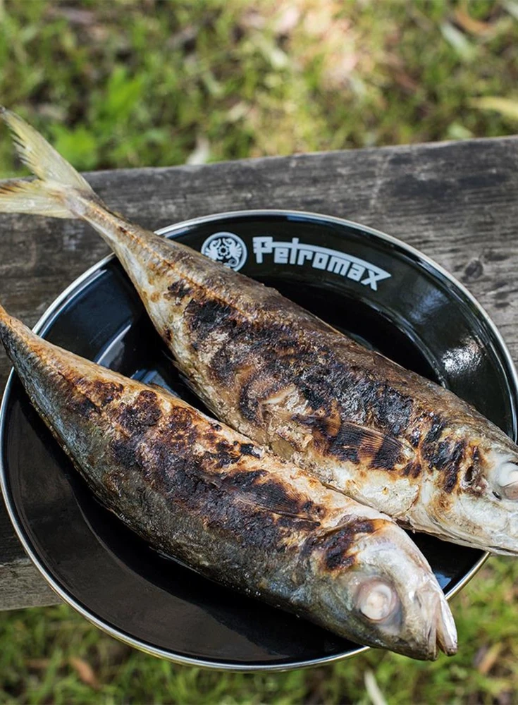 Emaliuotos lėkštutės 2 vnt. 18 cm Petromax Juodos