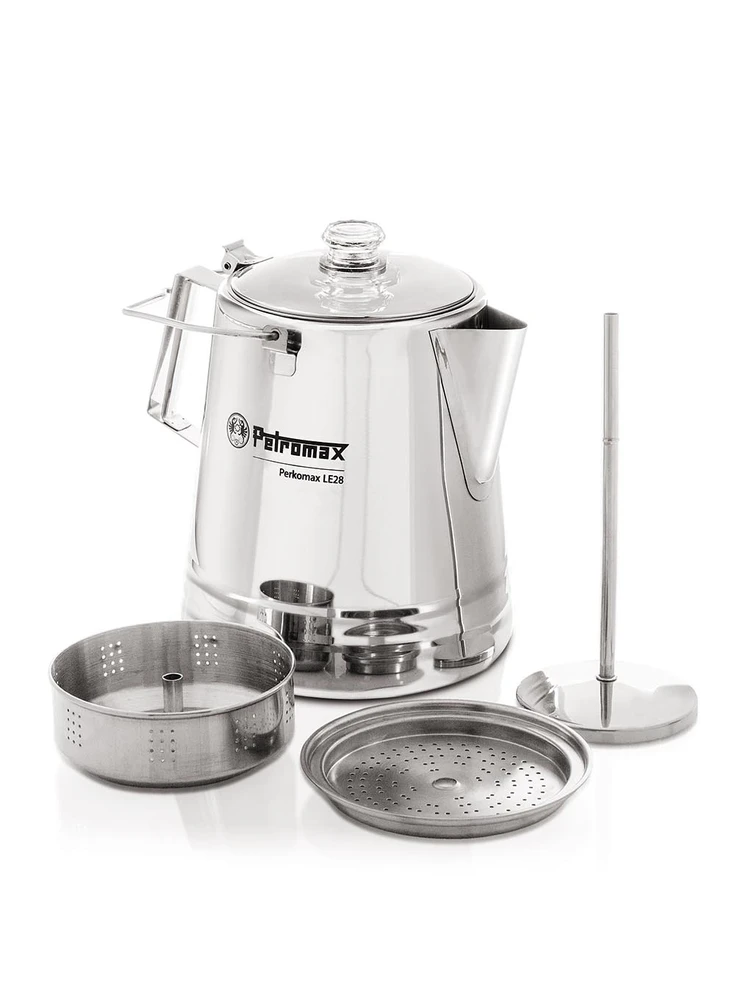 Nerūdijančio plieno arbatos ir kavos virdulys Petromax Percolator 1.5L