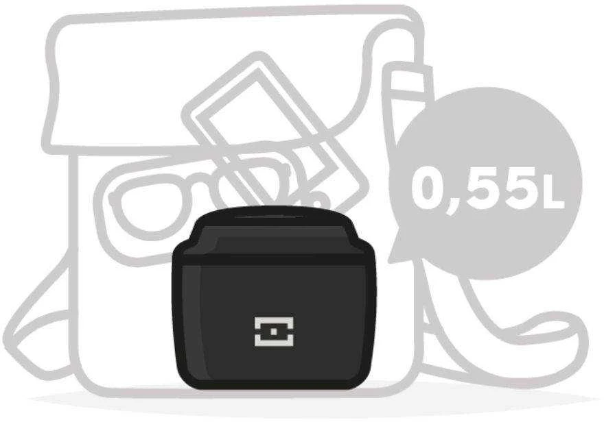 Monbento MB-Termos obiadowy Element, Juodas Onyx