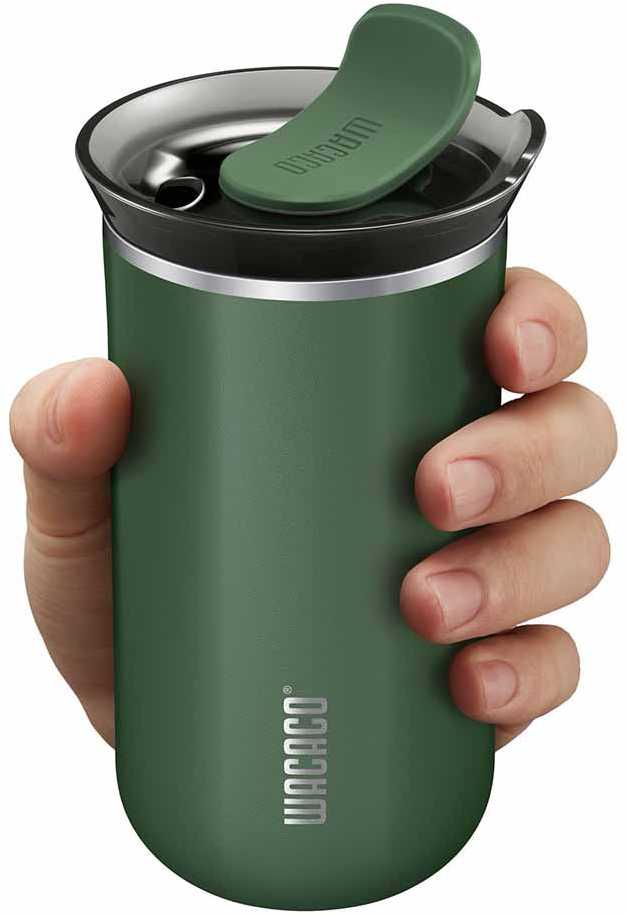 Wacaco Termo puodelis Octaroma Lungo Pomona Žalias 300 ml