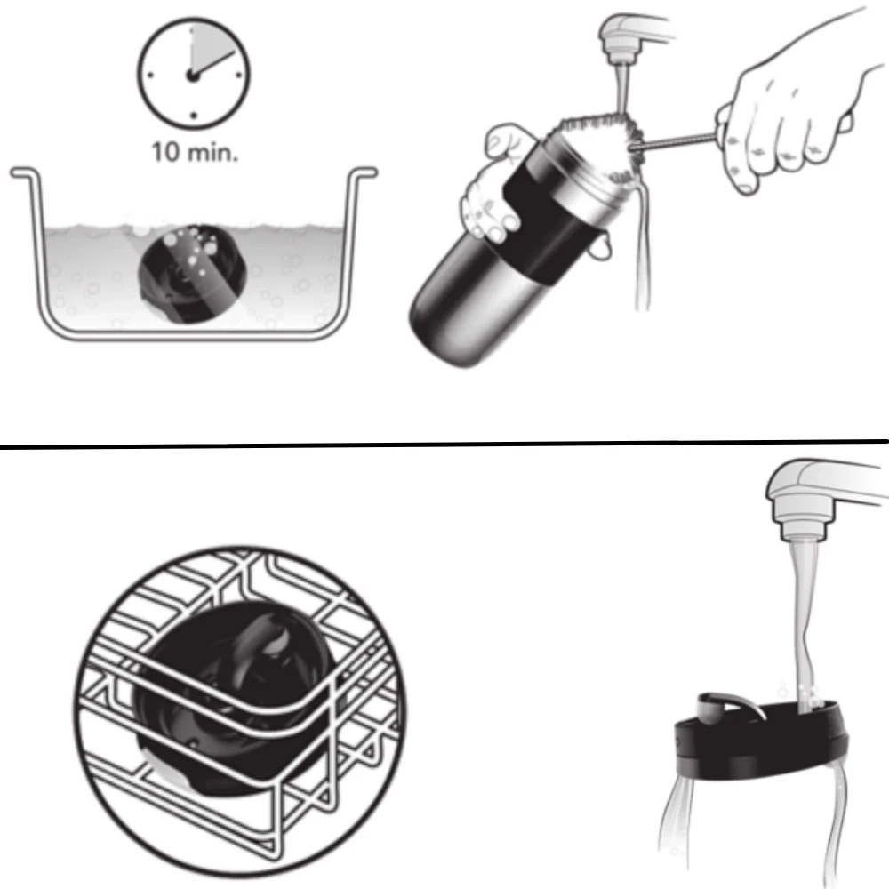 Termopuodelis Contigo Byron Sake CON2155588, 470 ml