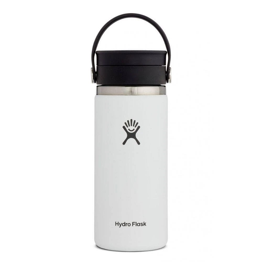 „Hydro Flask“ plataus kamščio, lankstaus dangtelio, 400 ml, balta