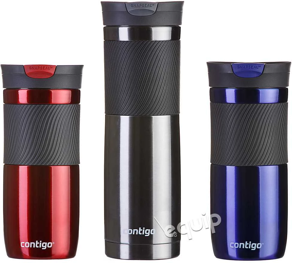 Kelioninis termopuodelis su vakuumine izoliacija Contigo Byron Gunmetal 470 ml 2095560