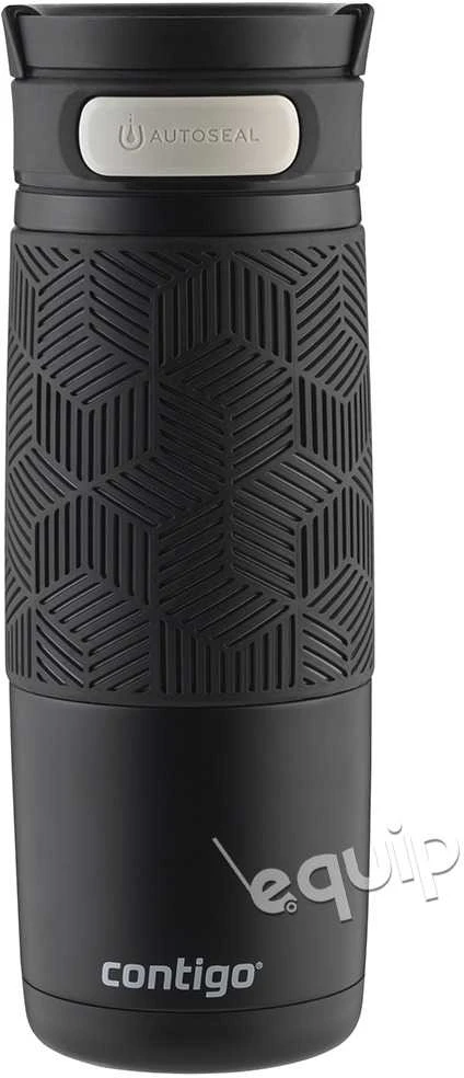 Kelioninis termopuodelis Contigo Metra Travel Mug Matte Juodas 2095401, 470 ml