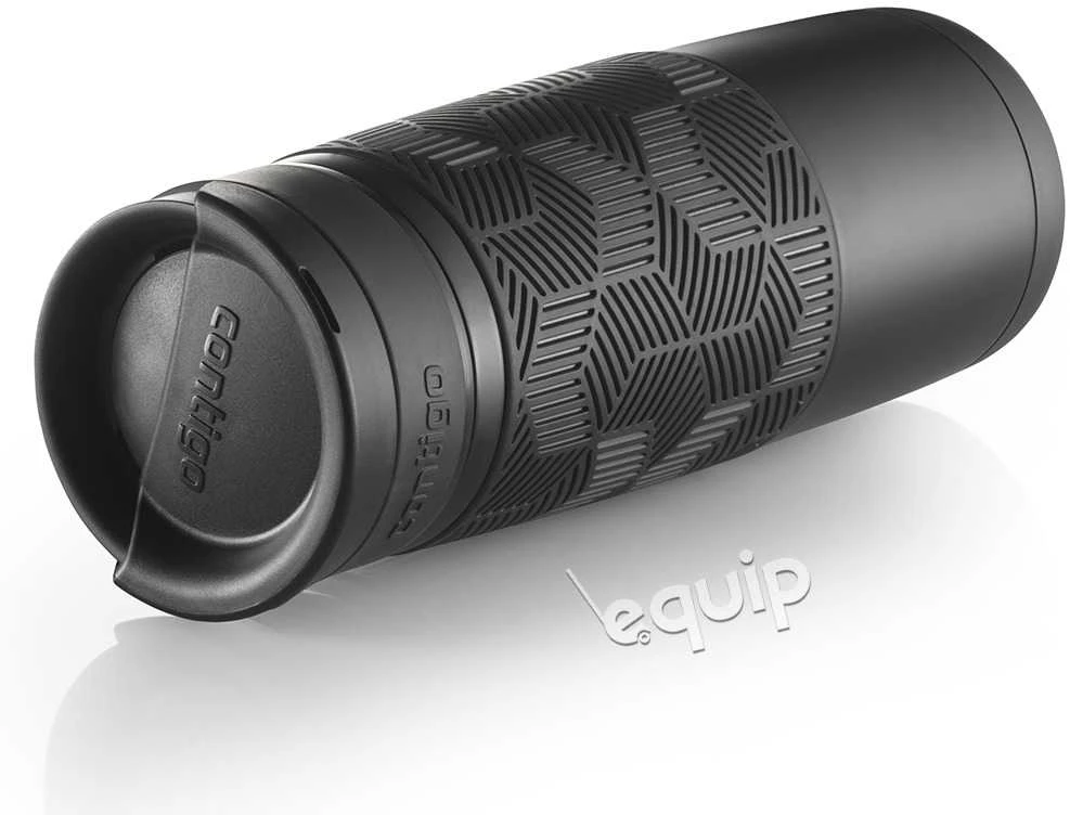 Kelioninis termopuodelis Contigo Metra Travel Mug Matte Juodas 2095401, 470 ml