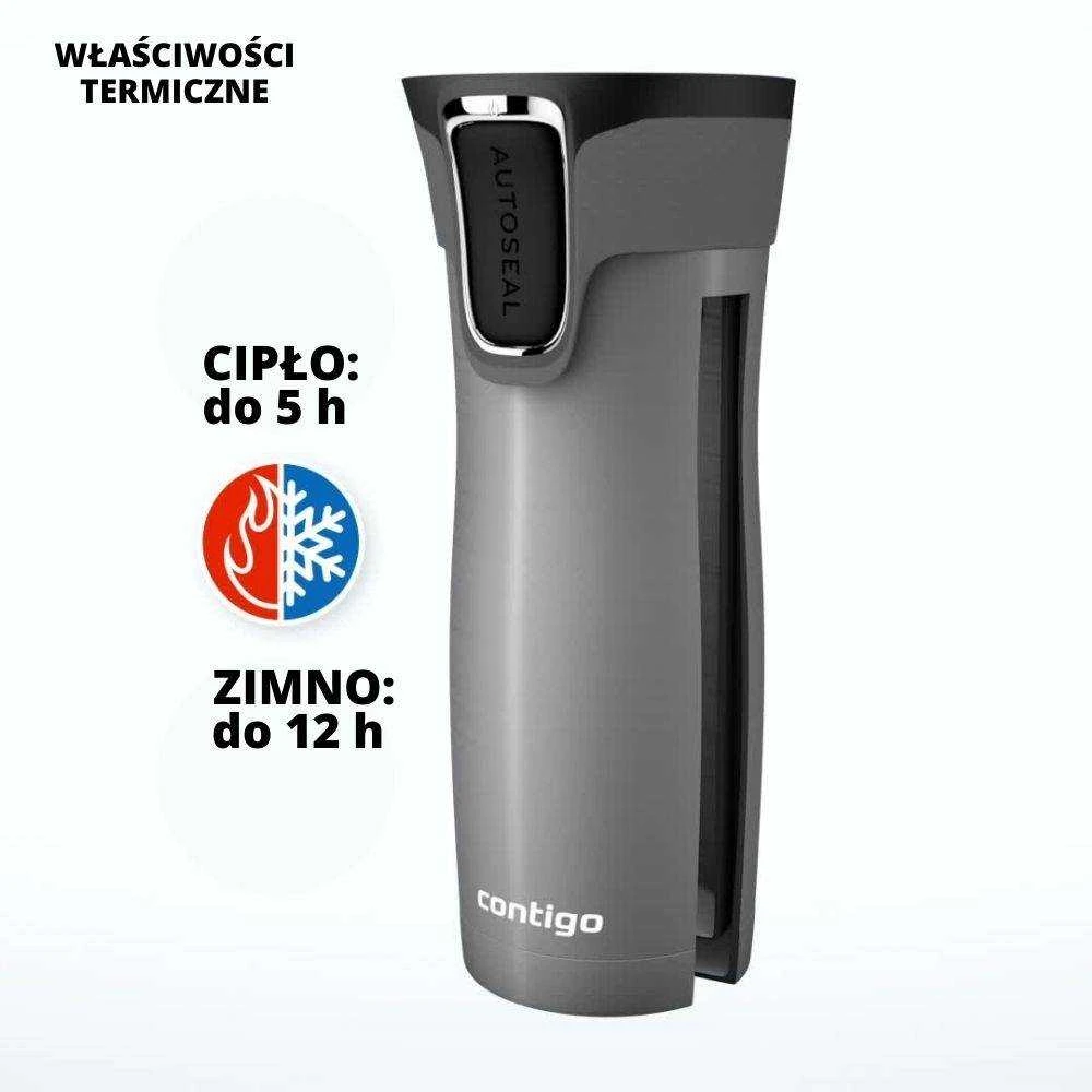 Termopuodelis Contigo West Loop Dark Plum 2104579, 470 ml