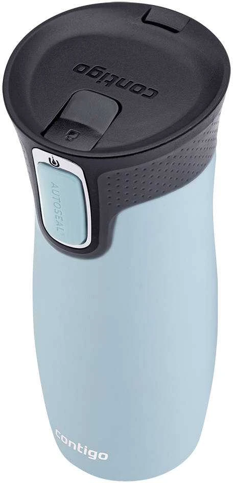 Kelioninis termopuodelis Contigo West Loop Iced Aqua 2137558, 470 ml