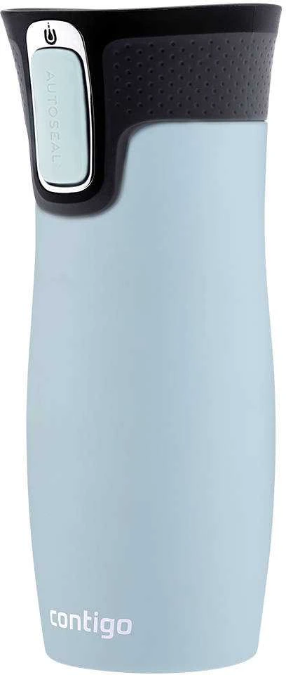 Kelioninis termopuodelis Contigo West Loop Iced Aqua 2137558, 470 ml