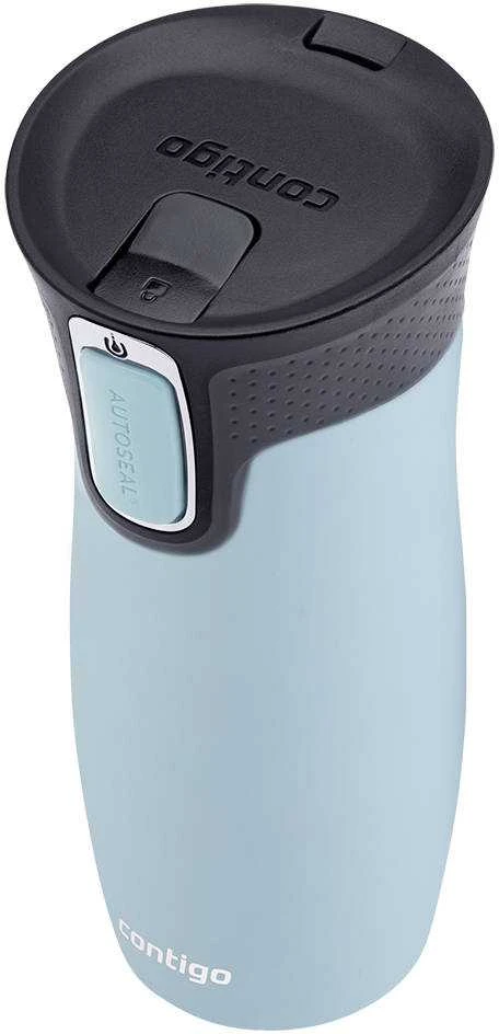 Kelioninis termopuodelis Contigo West Loop Iced Aqua 2137558, 470 ml