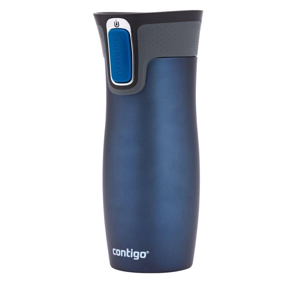 Termo puodelis Contigo West Loop 2.0 470 ml, mėlynas
