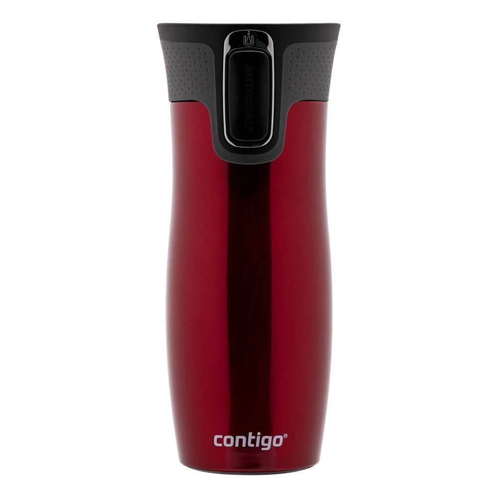 Termopuodelis Contigo West Loop Raudona 2095849, 470 ml, raudonas
