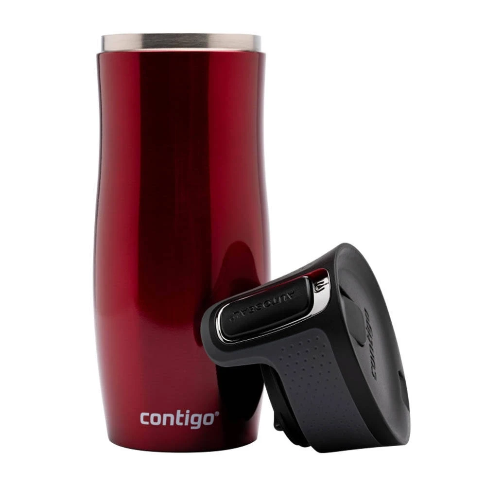 Termopuodelis Contigo West Loop Raudona 2095849, 470 ml, raudonas
