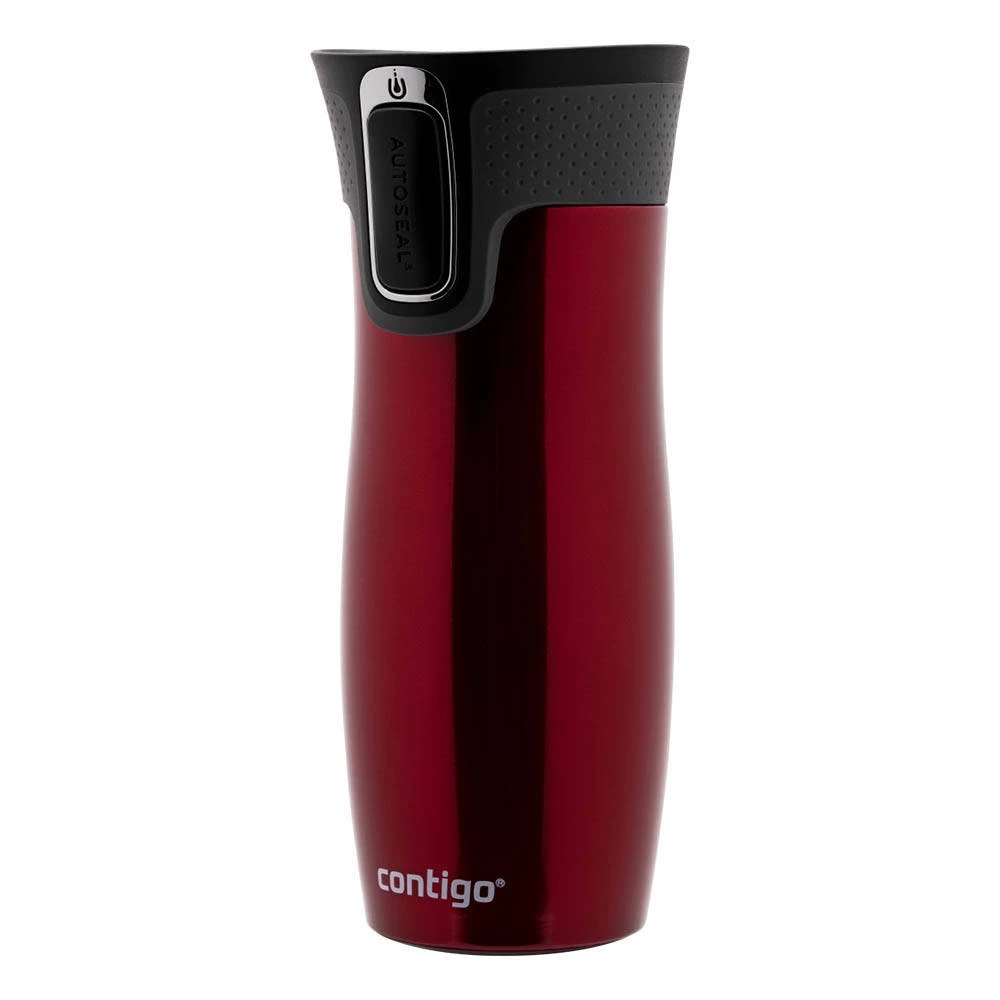 Termopuodelis Contigo West Loop Raudona 2095849, 470 ml, raudonas