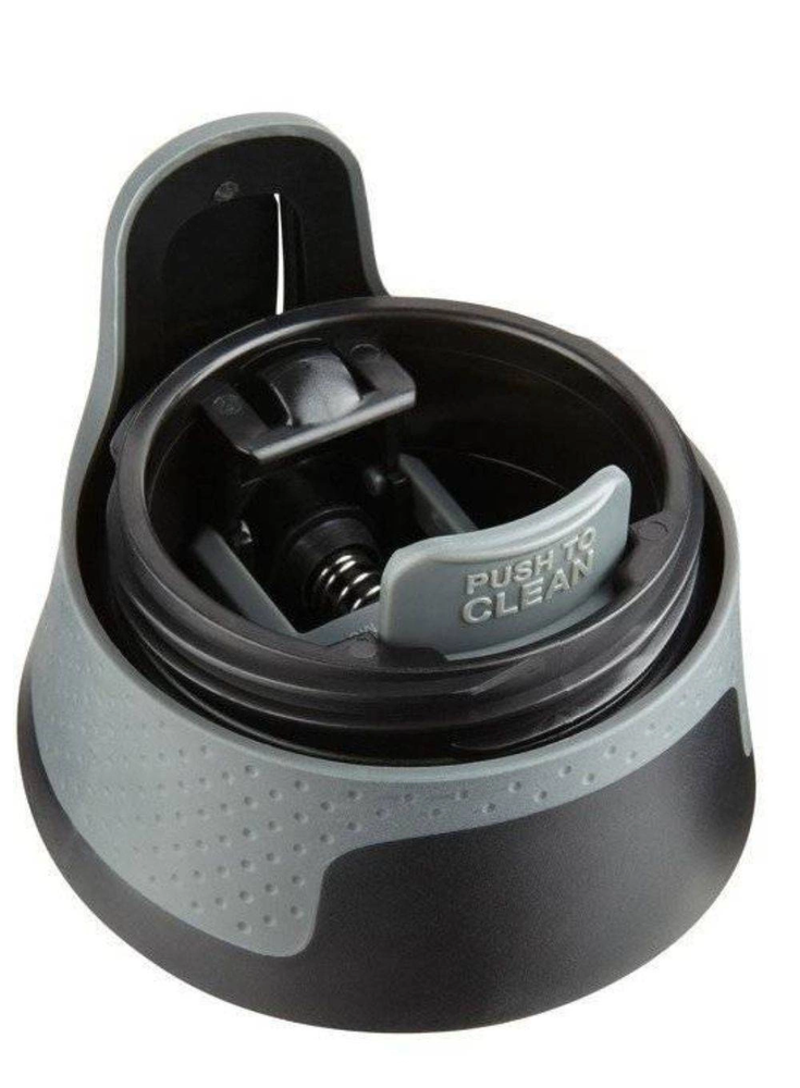 Termo puodelis Contigo West Loop 2.0 470 ml „Glamour Gėlės – Juodas”
