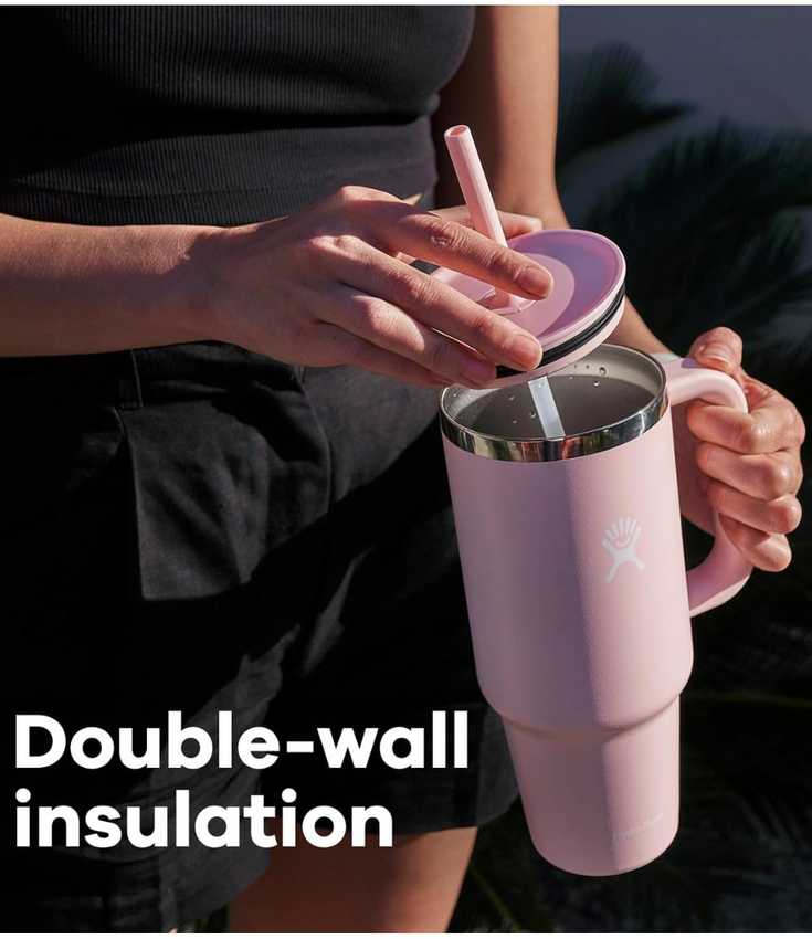 Hydro Flask travel tumbler, 946 ml – Indigo