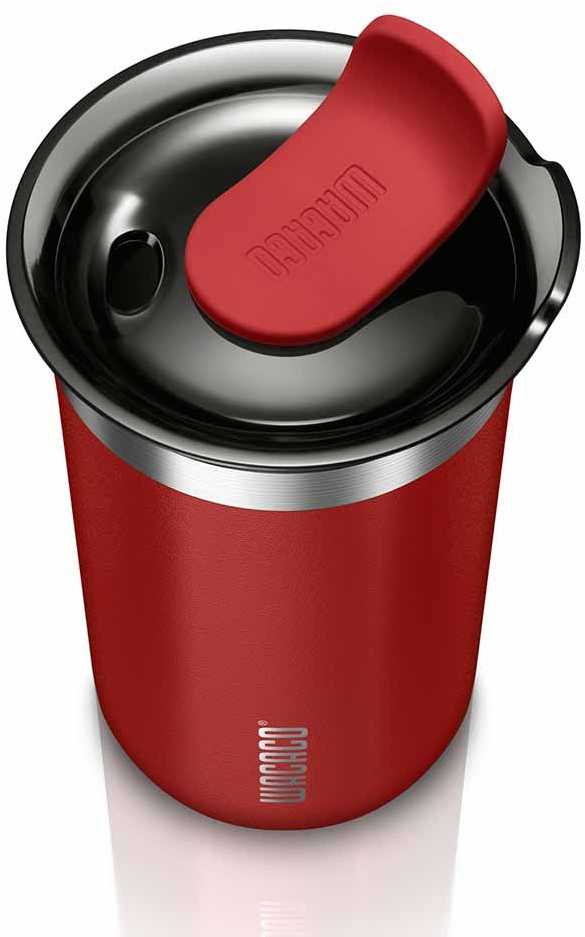 Wacaco Termo puodelis Wacaco Octaroma Lungo - (raudona) 300ml