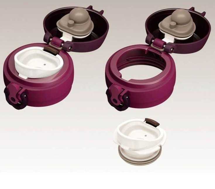 Thermos Mobilus termopuodelis Thermos 0,6l bordinė (bordo)